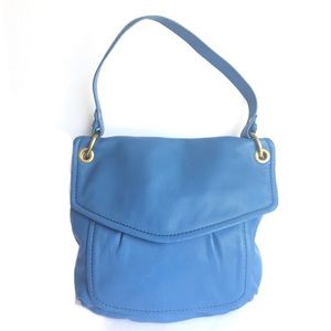 Fossil Blue Mod Cargo Convertible Flap Bag